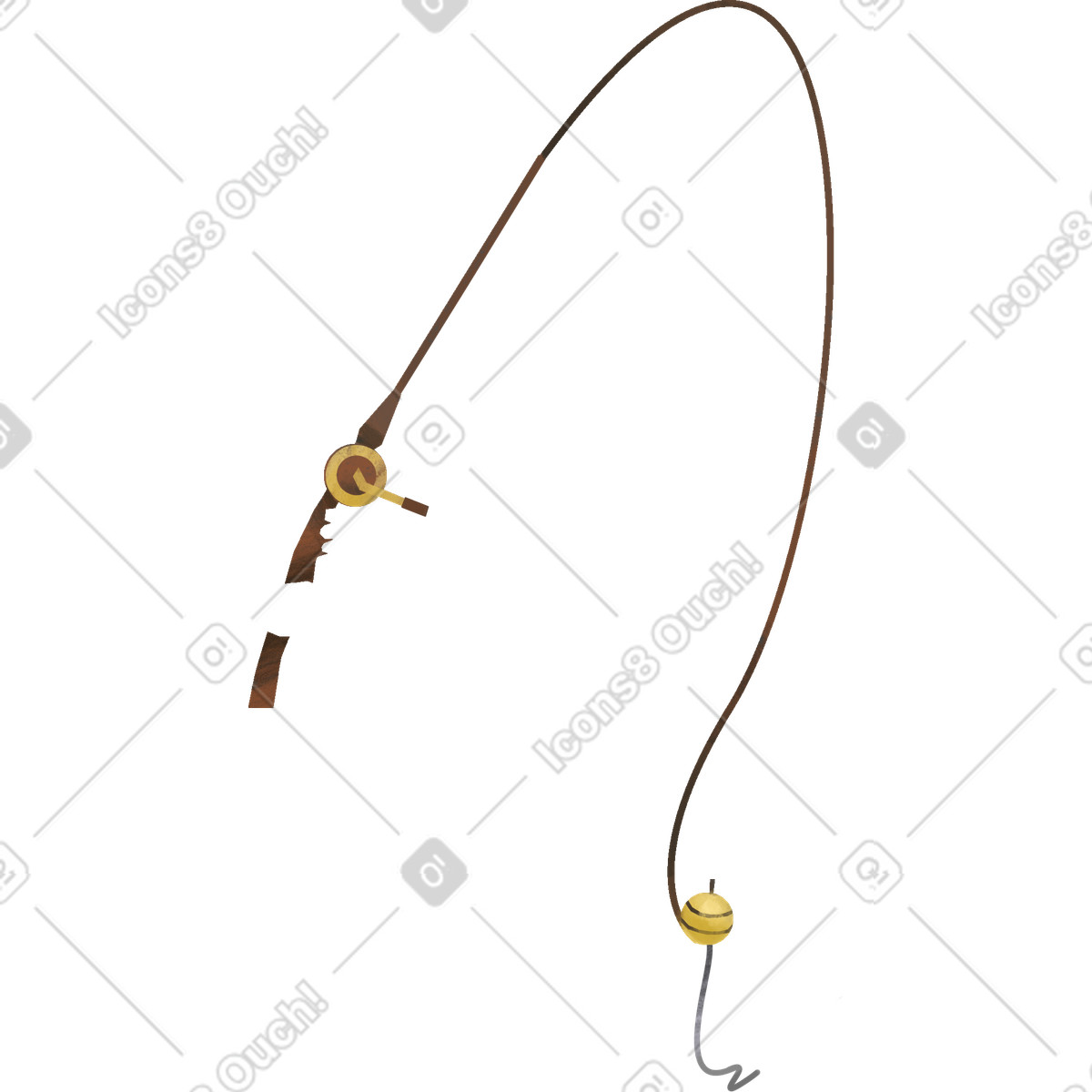 Family スタイルの Fishing rod のイラストをPNG、SVG形式でダウンロード