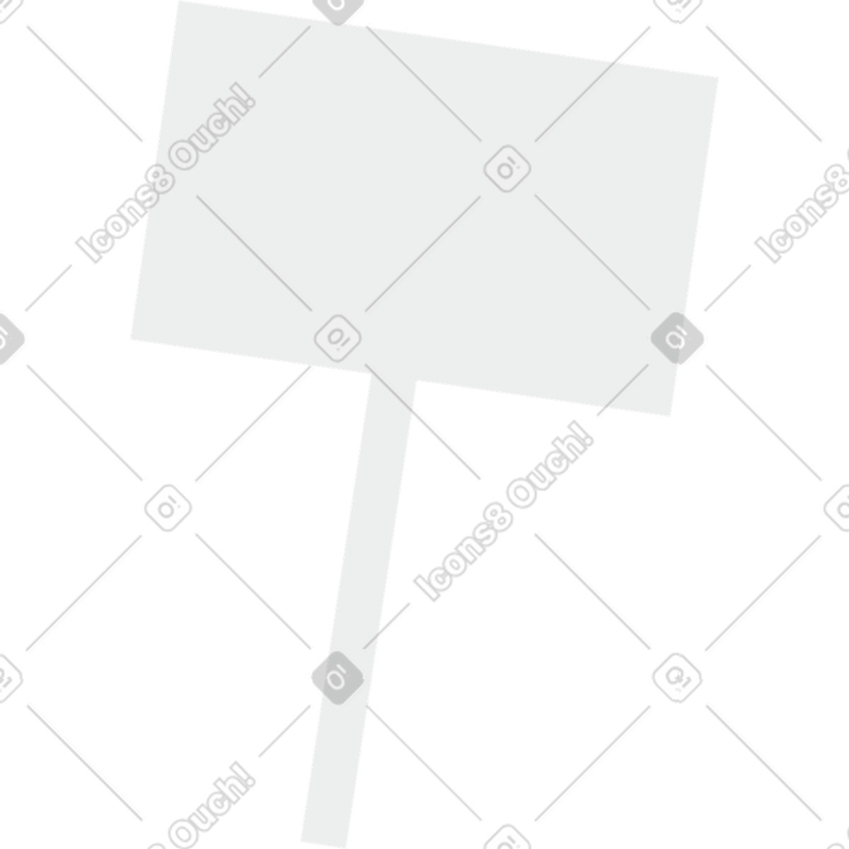 Cartello illustrazione in stile Clip scarica in PNG, SVG