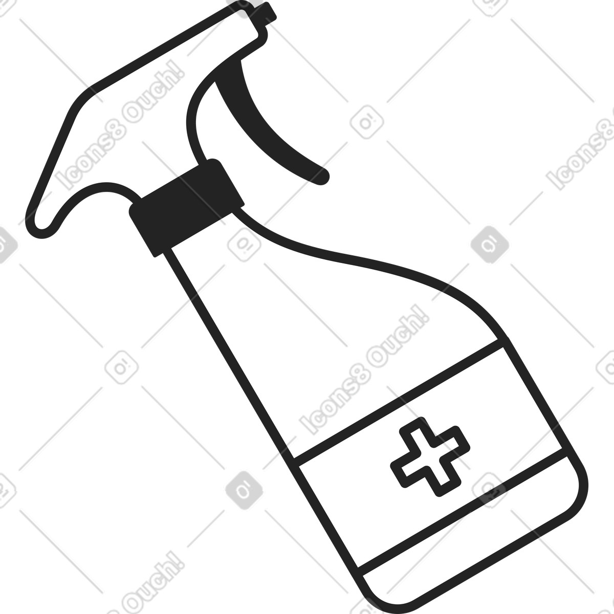 Ilustração de Antivírus em no estilo Sammy Line para baixar em PNG, SVG