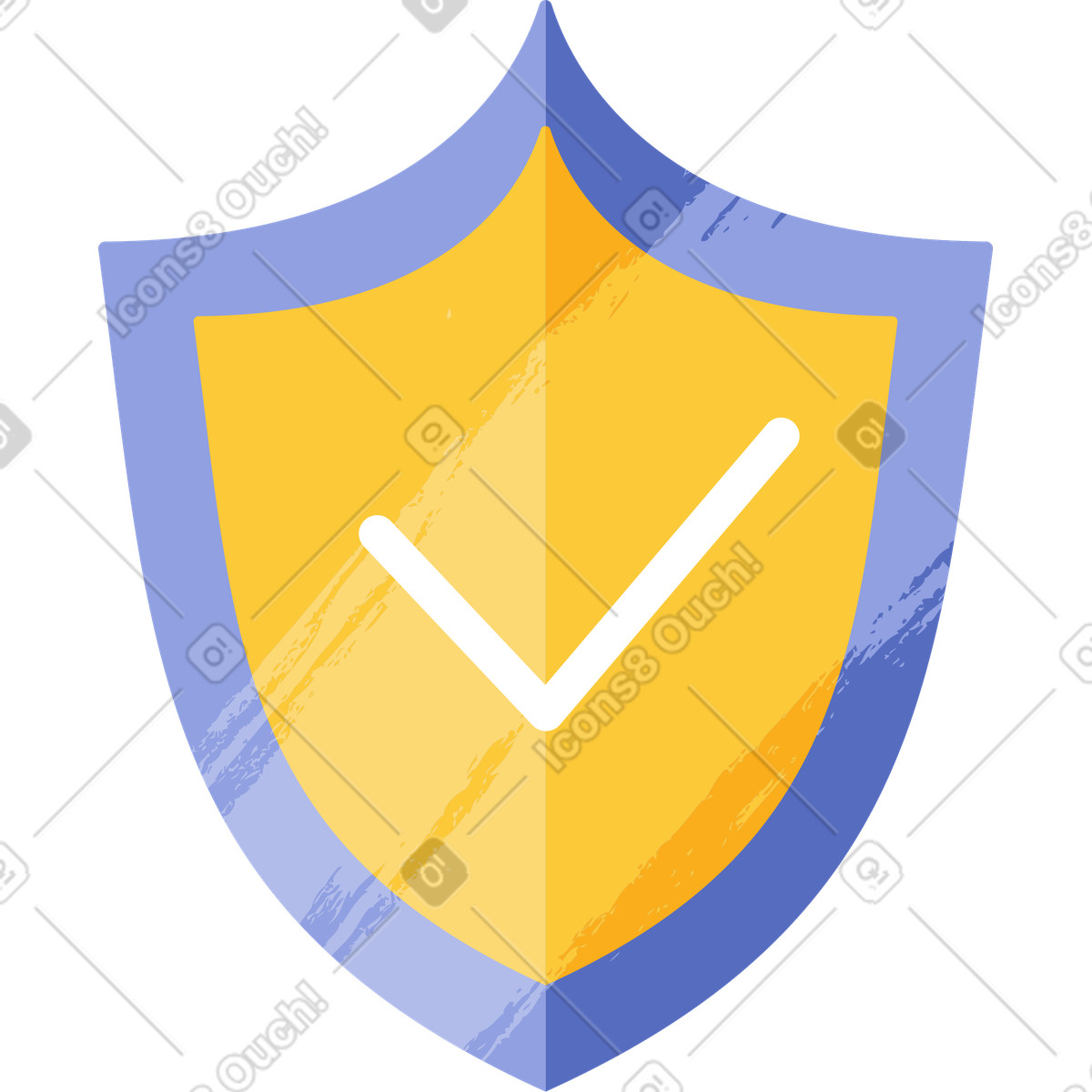 Ilustración Proteger en estilo Juicy a descargar en PNG y SVG