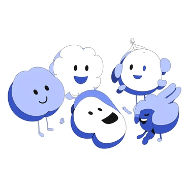 A friendly gathering of brain regions, with the amygdala depicted as a warm character among friends.