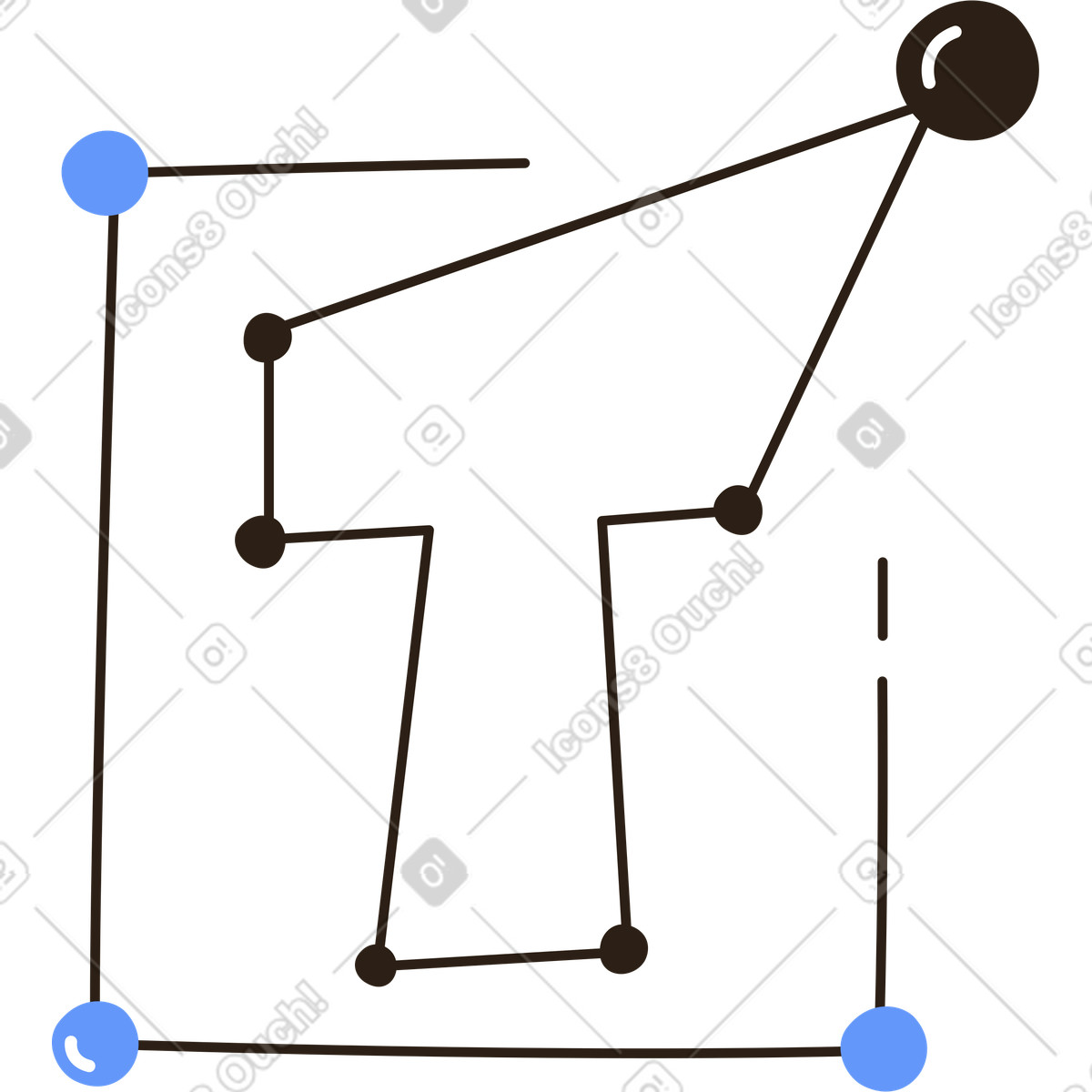 Text illustration in Plain style download in PNG, SVG