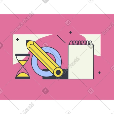 Having job animated illustration in GIF, Lottie (JSON), AE
