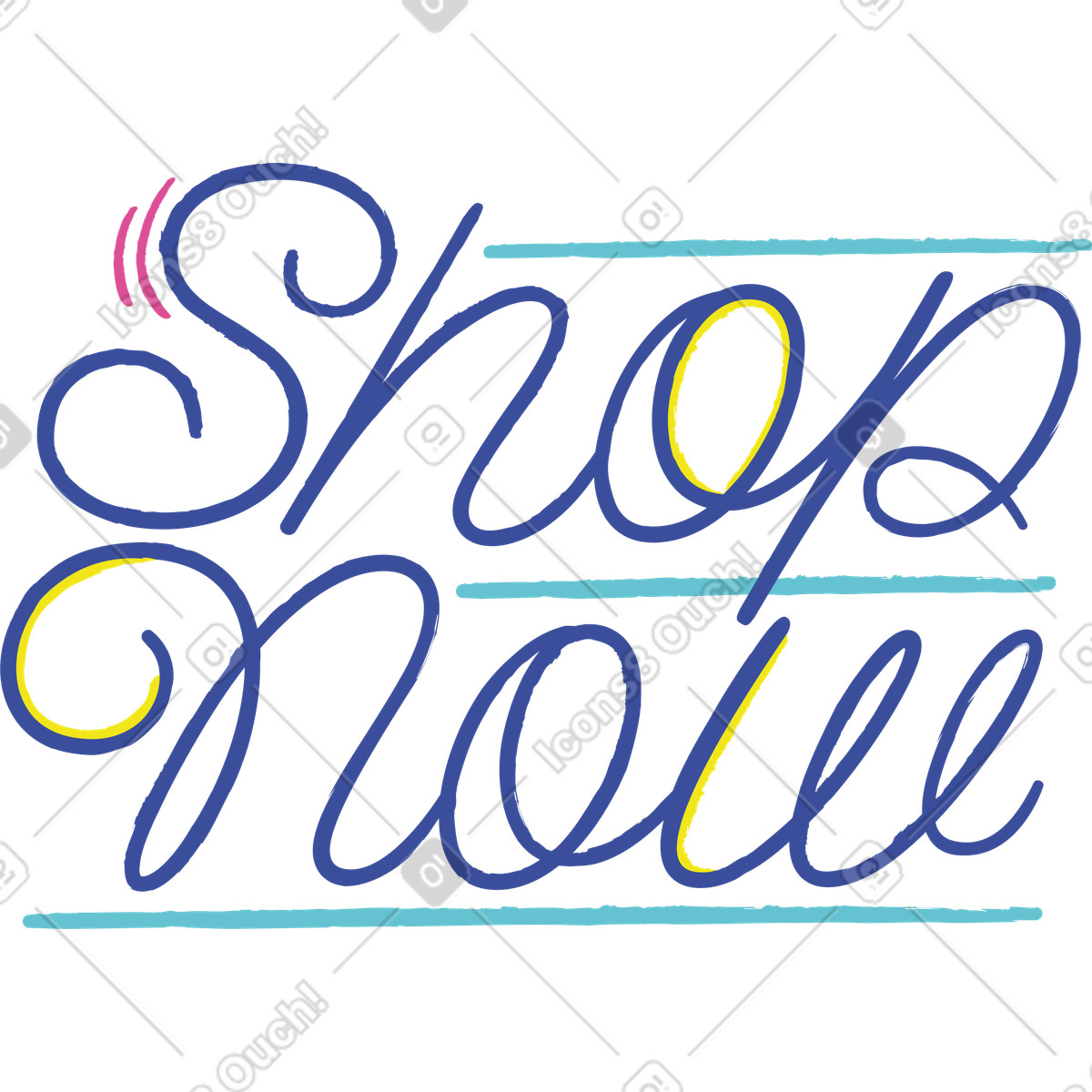 Ilustração de Compre agora em no estilo Lime para baixar em PNG, SVG