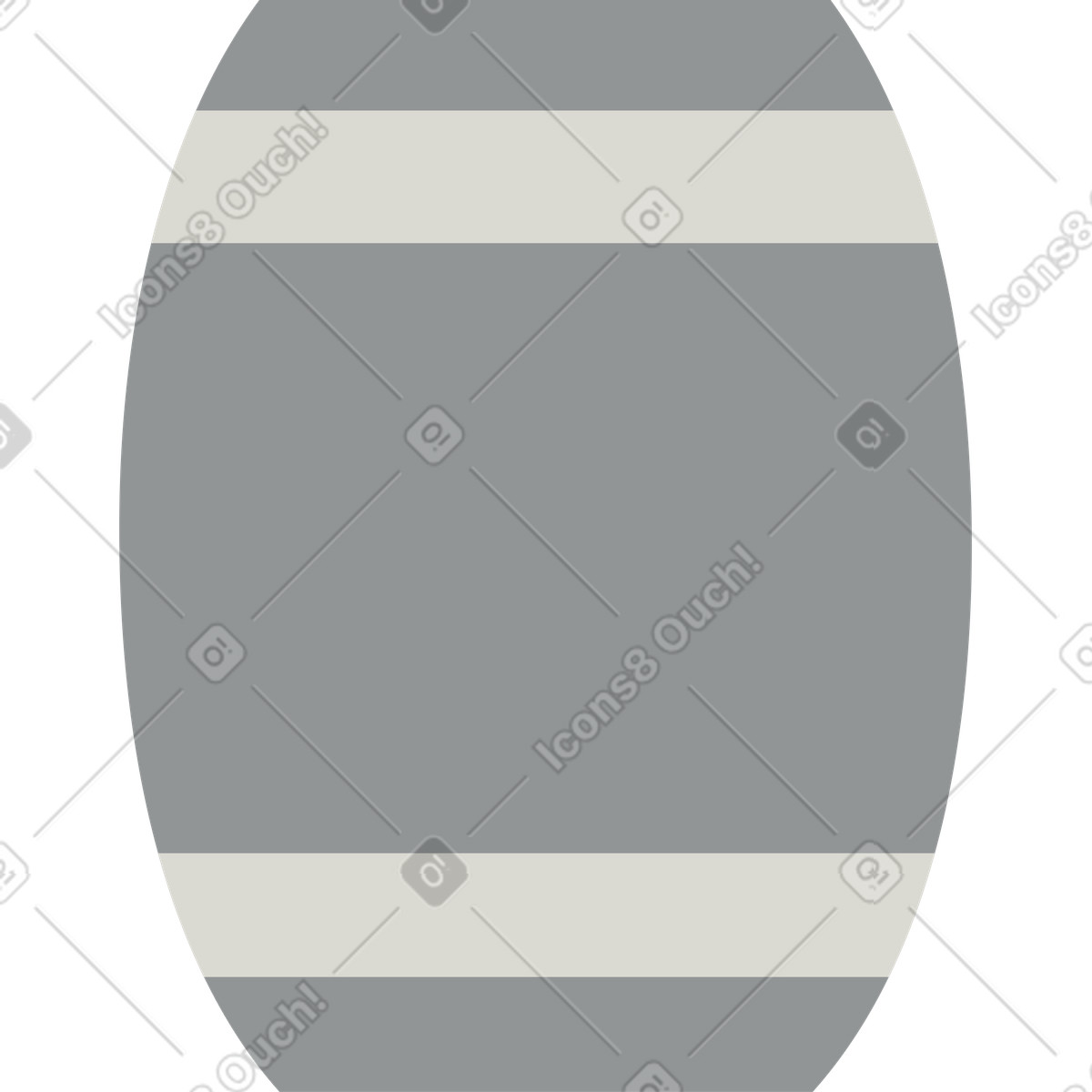 Fass-Illustration im Burgundy-Stil als Download in PNG, SVG