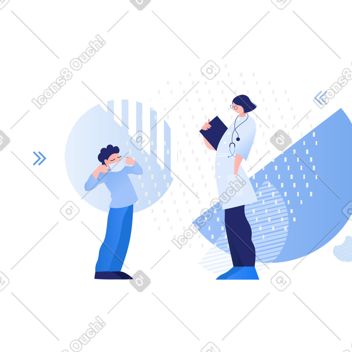 Ilustração de Rapaz, sempre use sua máscara! em no estilo Clip para baixar em PNG, SVG