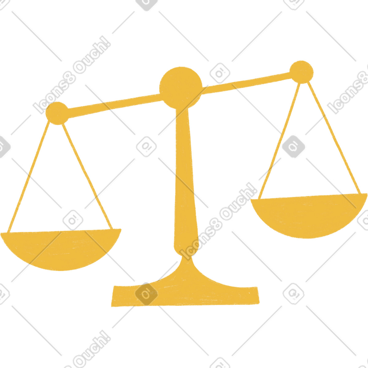 Illustration Écailles dorées avec deux bols dans le style Tutti à télécharger aux formats PNG, SVG