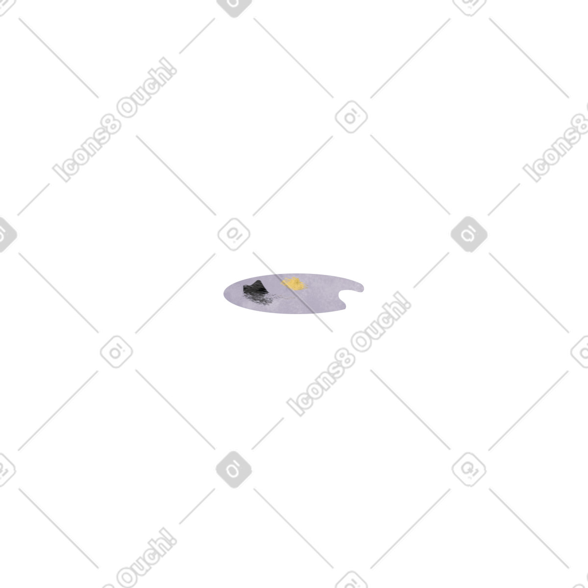 Palette illustration in Family style download in PNG, SVG