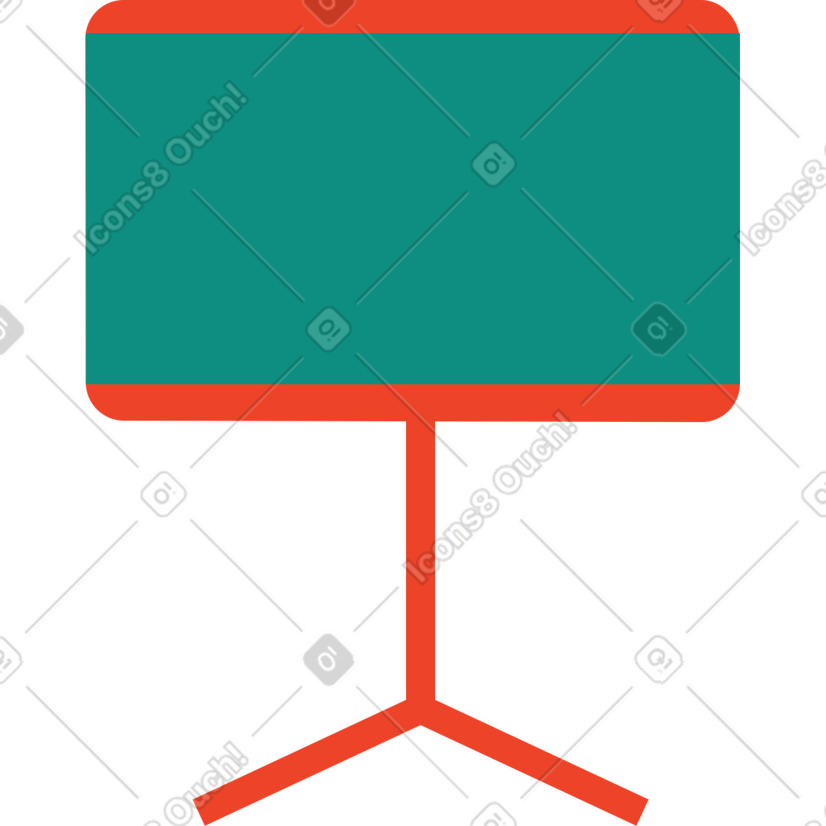 Board illustration in Polar style download in PNG, SVG