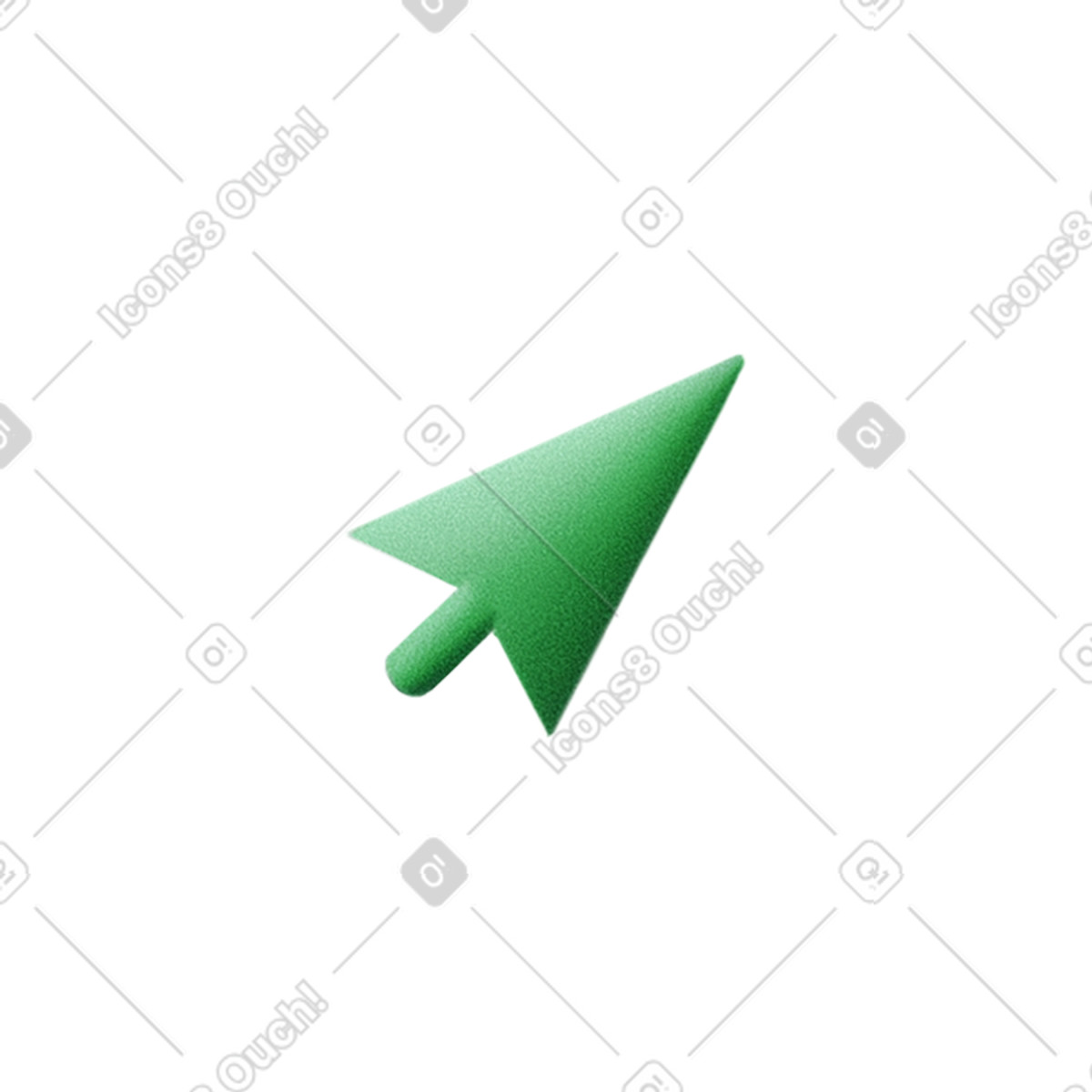 Ilustração de Seta do cursor em no estilo Grainy para baixar em PNG, SVG