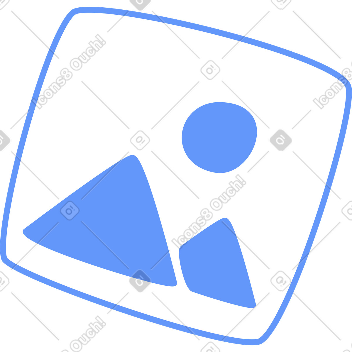 Ilustración Marcador de posición imagen en estilo Plain a descargar en PNG y SVG