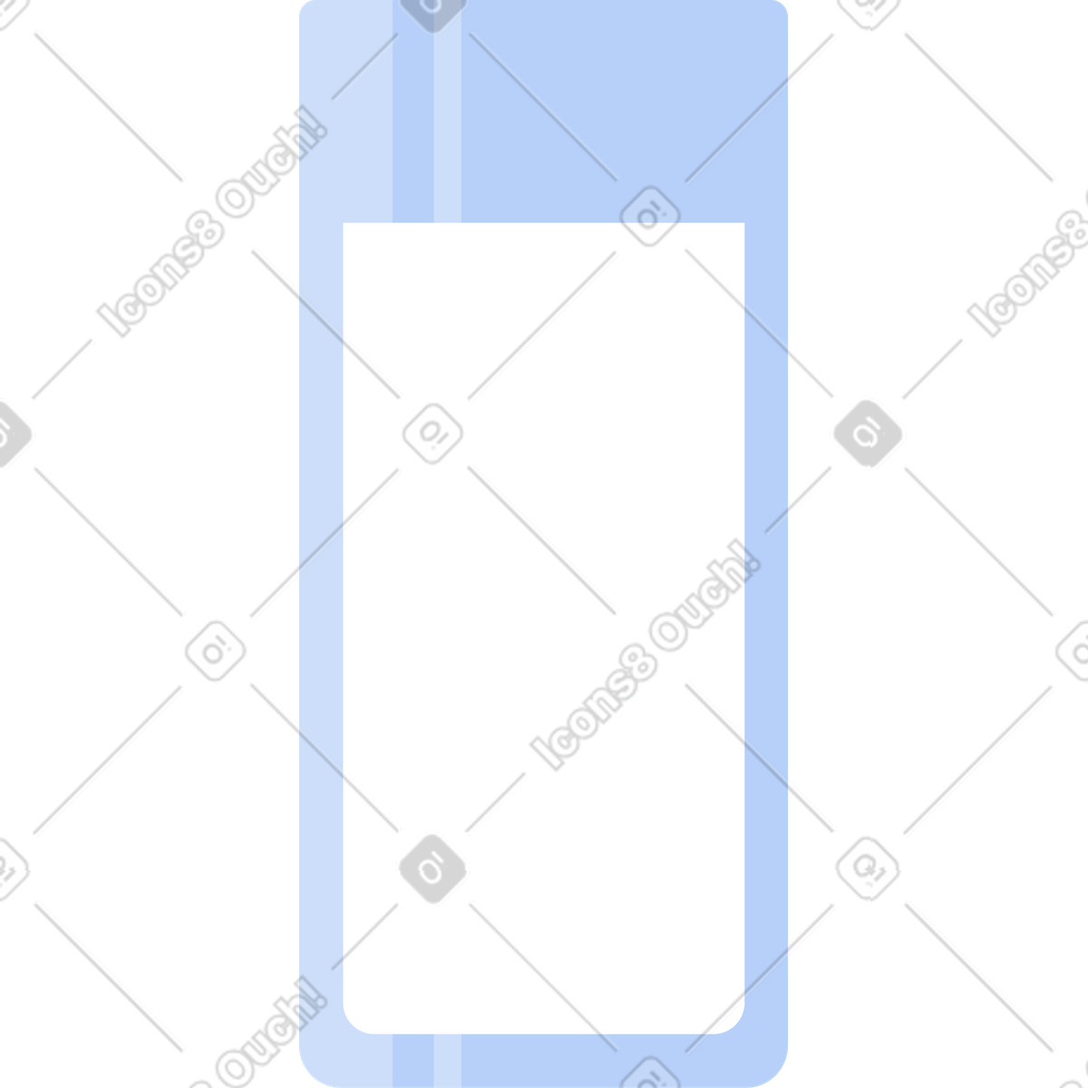Ilustración Vaso de leche en estilo Lagom a descargar en PNG y SVG