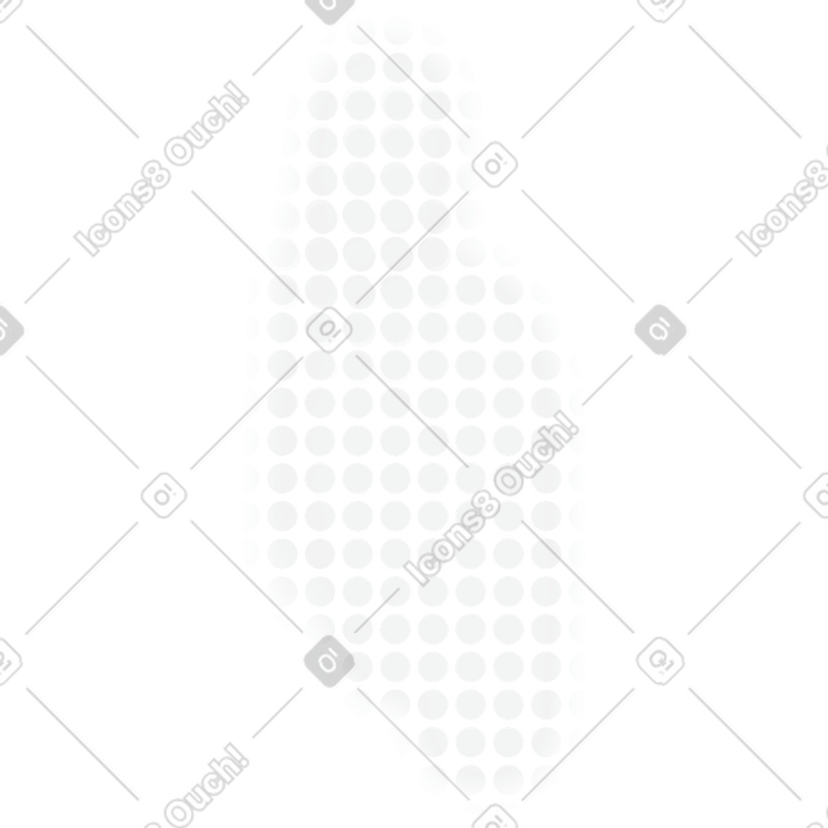 Polka dots illustration in Scrapbooking style download in PNG, SVG