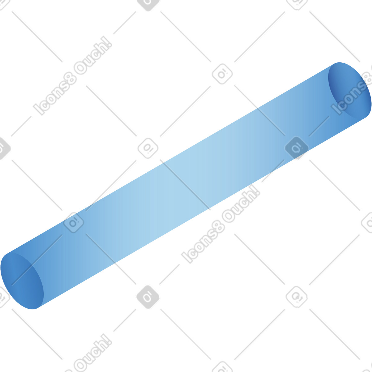 Ilustração de Pipe transparent cylinder representing data flow through digital network channel em no estilo Quantum para baixar em PNG, SVG