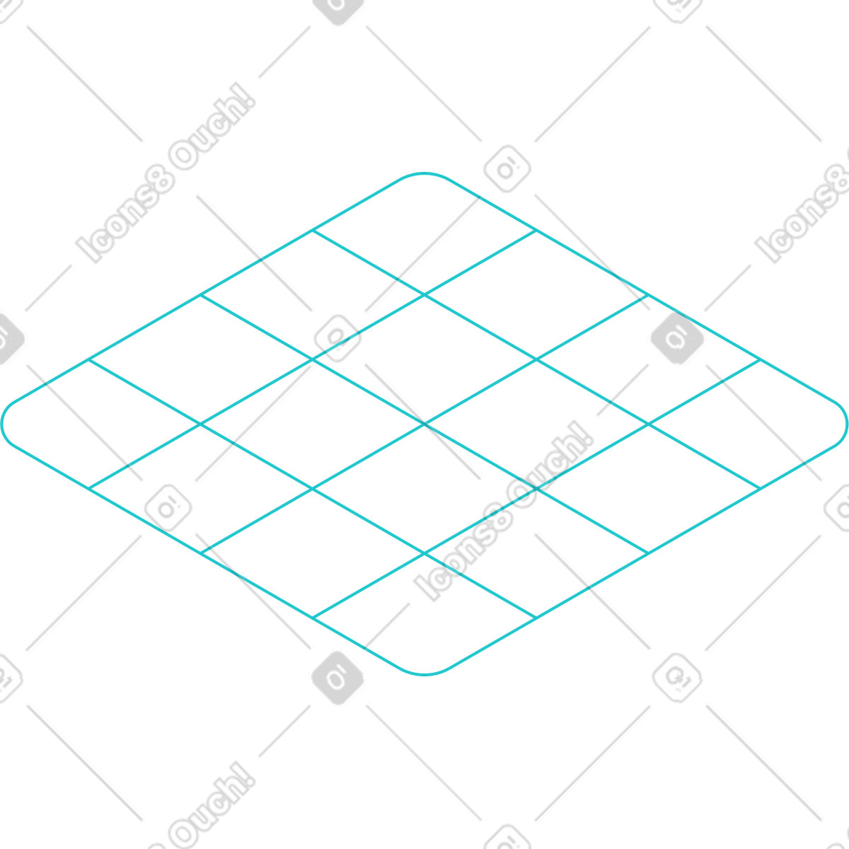 Grid illustration in Lucent style download in PNG, SVG