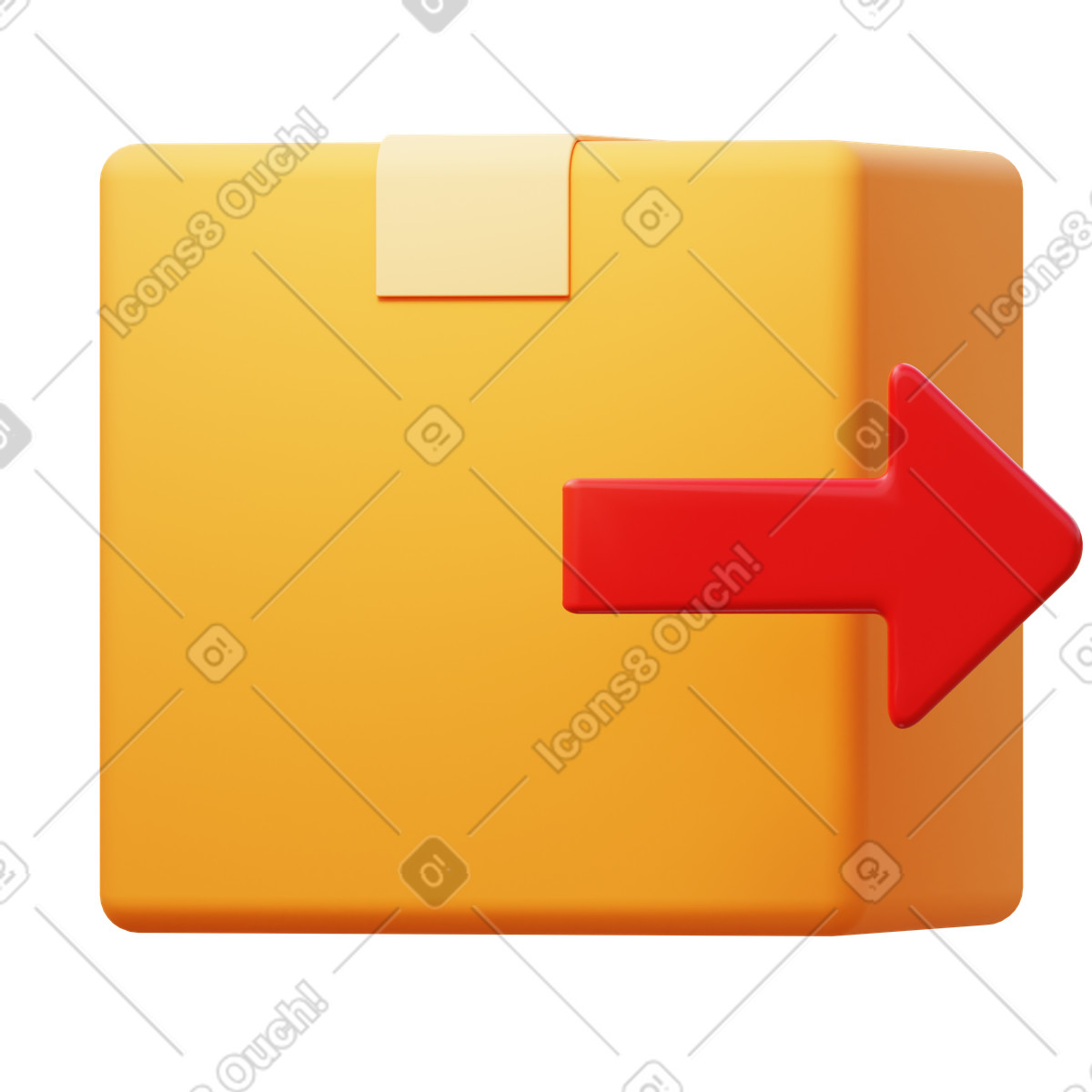 Ilustração de Move stock em no estilo 3D Fluency para baixar em PNG, SVG