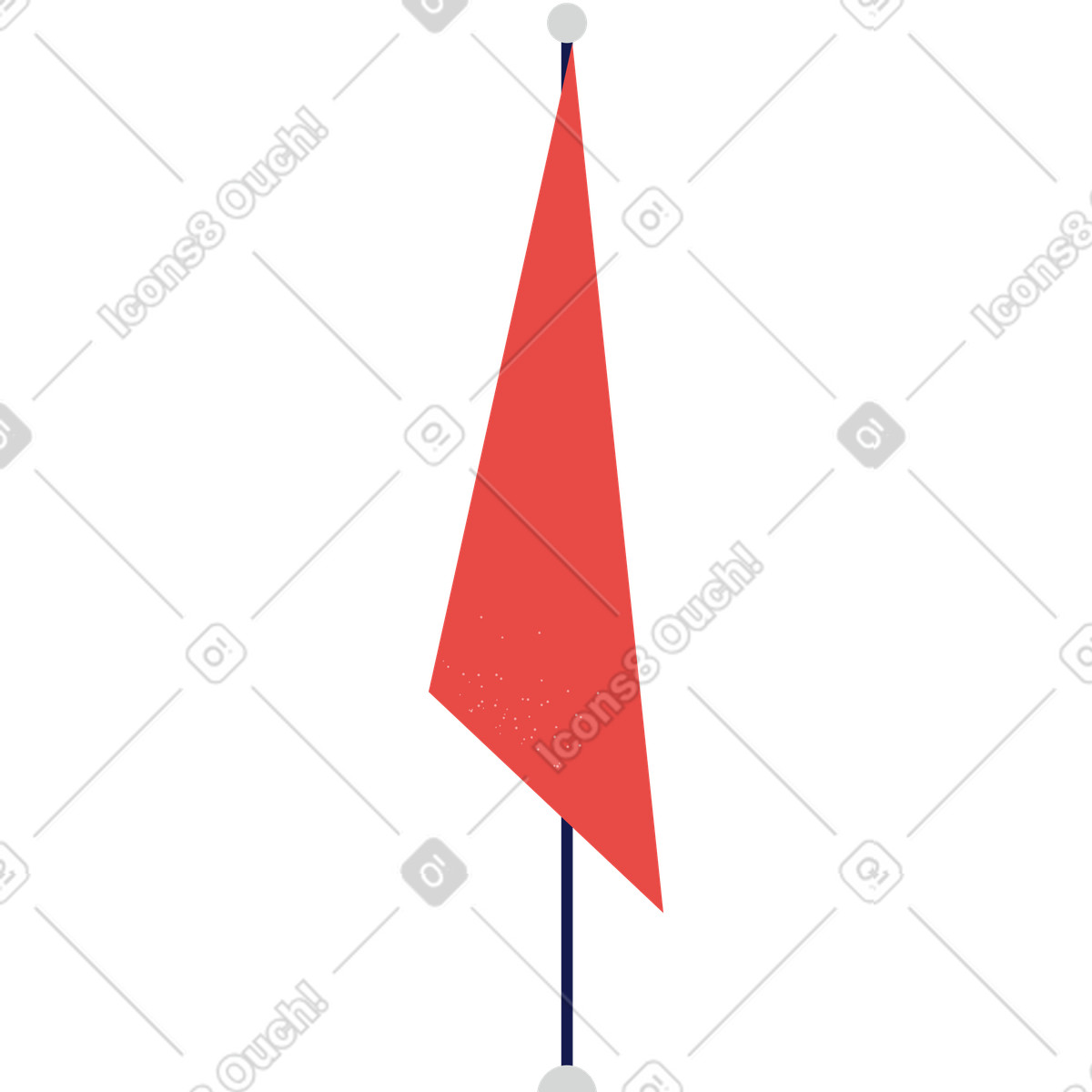 Illustration Drapeau dans le style Clip à télécharger aux formats PNG, SVG
