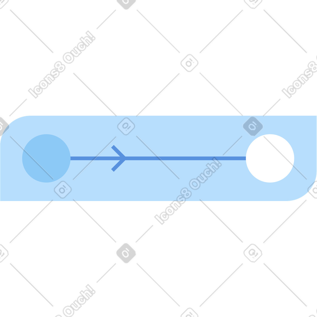 Progress tracker illustration in PNG, SVG