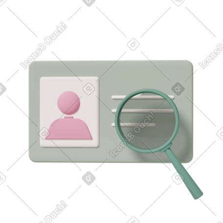 Ilustración 3D New employee en estilo Negocio Casual life a descargar en PNG y SVG