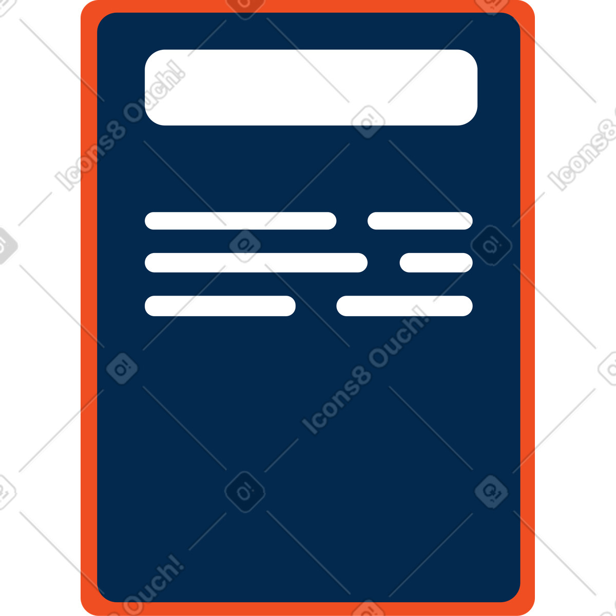 Flame スタイルの Menu のイラストをPNG、SVG形式でダウンロード