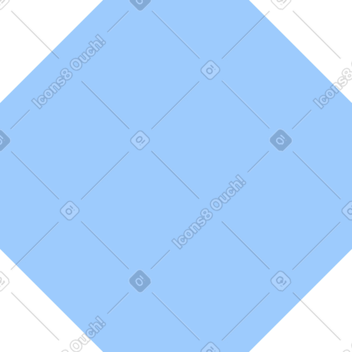 Ilustración Light blue octagon en estilo Pale a descargar en PNG y SVG