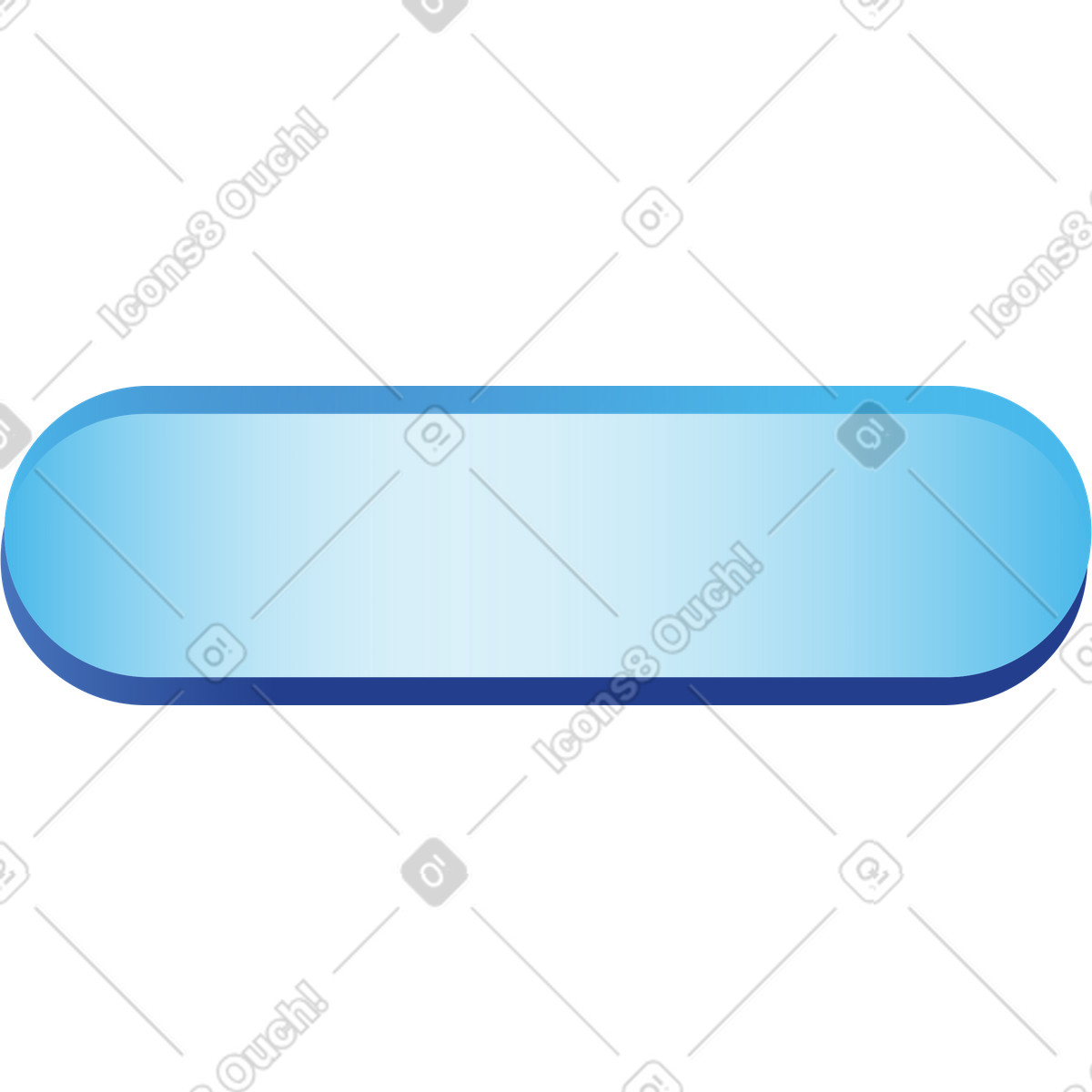 Illustration Rectangle transparent arrondi dans le style Quantum à télécharger aux formats PNG, SVG