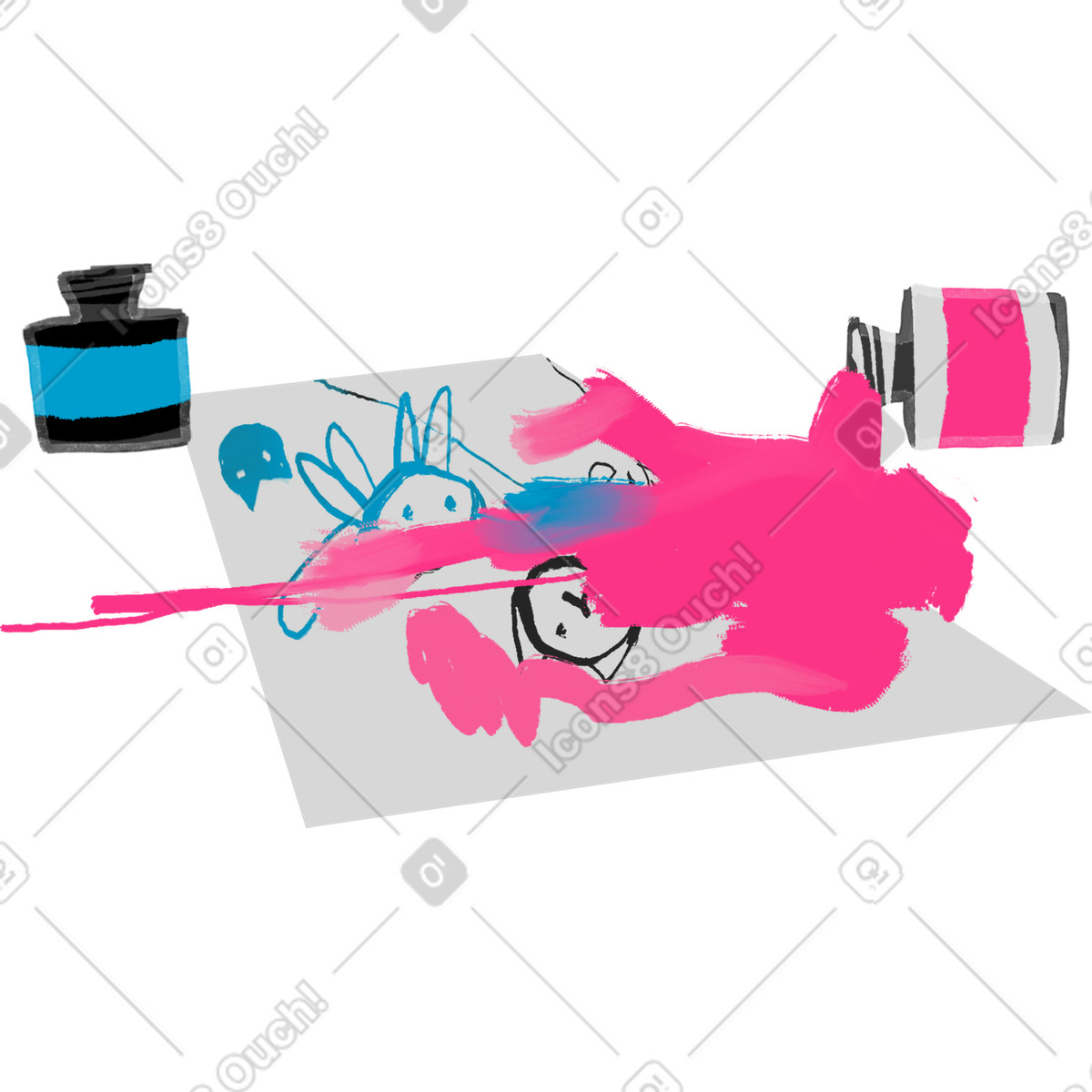 下载 Fabulous 风格的 东西 插画，支持 PNG、SVG 格式