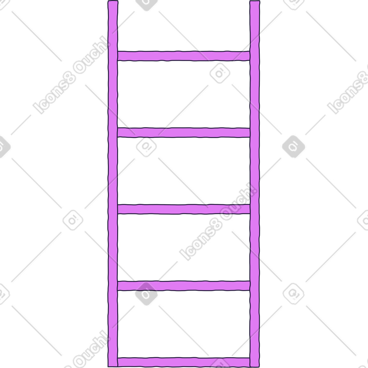 Ilustração de Prateleira em no estilo Conifer para baixar em PNG, SVG
