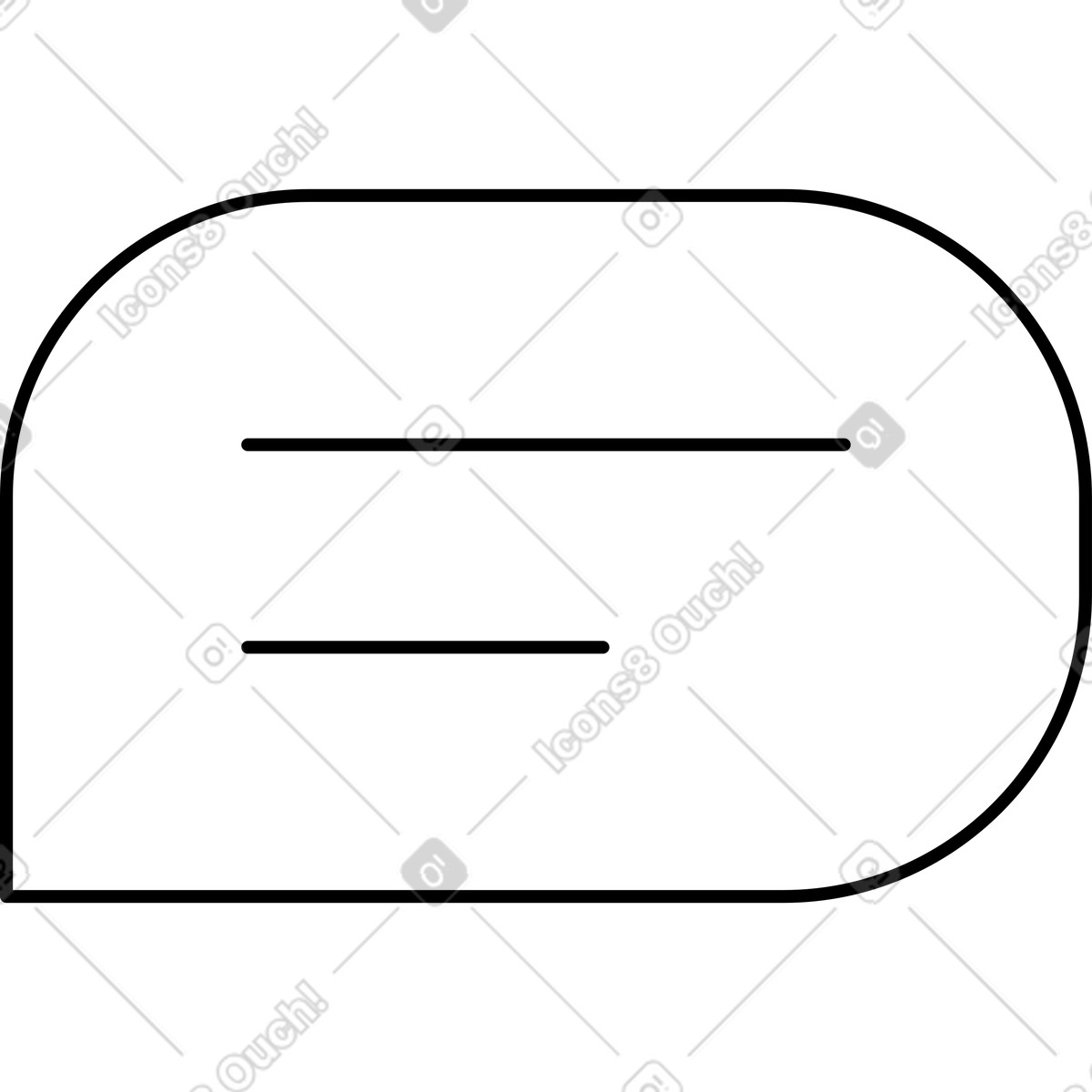 Fumetto con linee illustrazione in stile Azure scarica in PNG, SVG