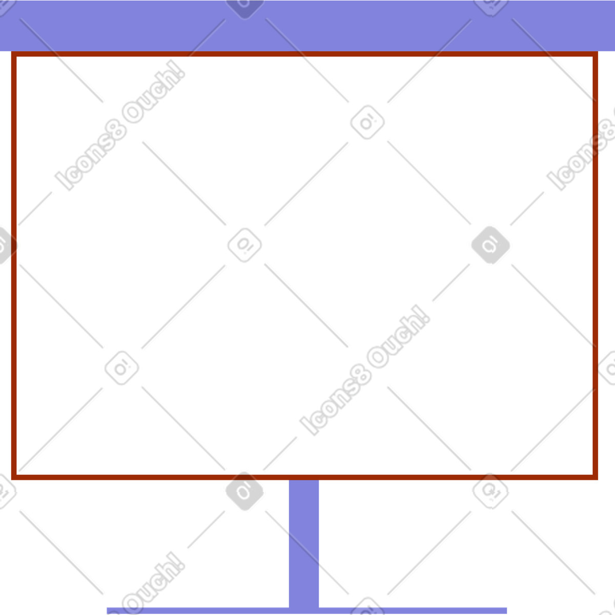 Illustration Planche dans le style Woof à télécharger aux formats PNG, SVG
