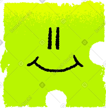 Puzzle face PNG, SVG