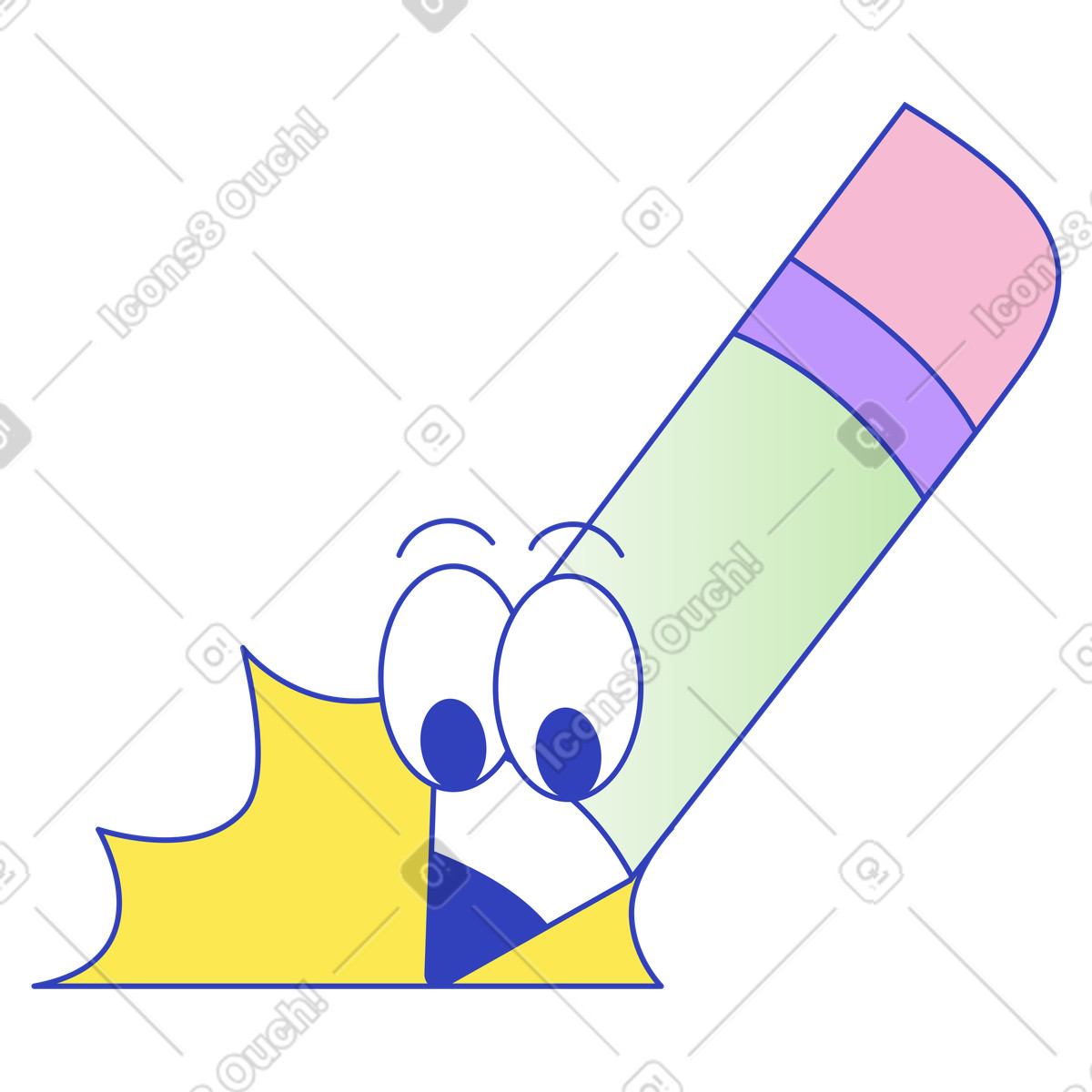 Content creation, Document editing, Write update illustration in Eyeful style download in PNG, SVG