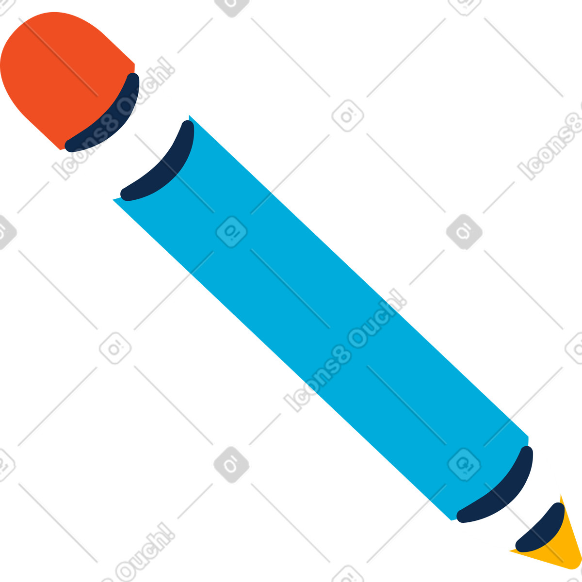 Ilustração de Lápis em no estilo Flame para baixar em PNG, SVG