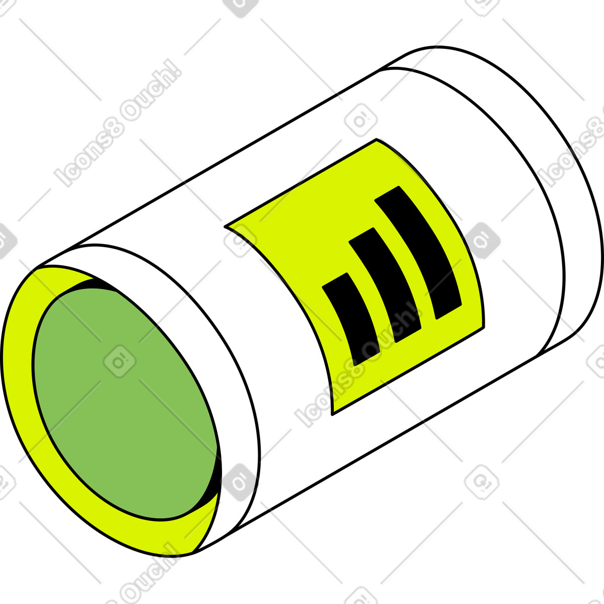Illustration Haut-parleur de musique portable dans le style Isometric à télécharger aux formats PNG, SVG