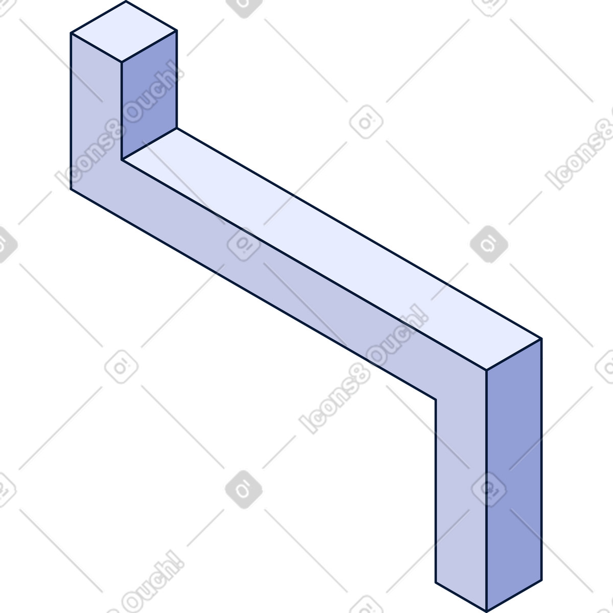 Illustration Figure abstraite dans le style Neat à télécharger aux formats PNG, SVG