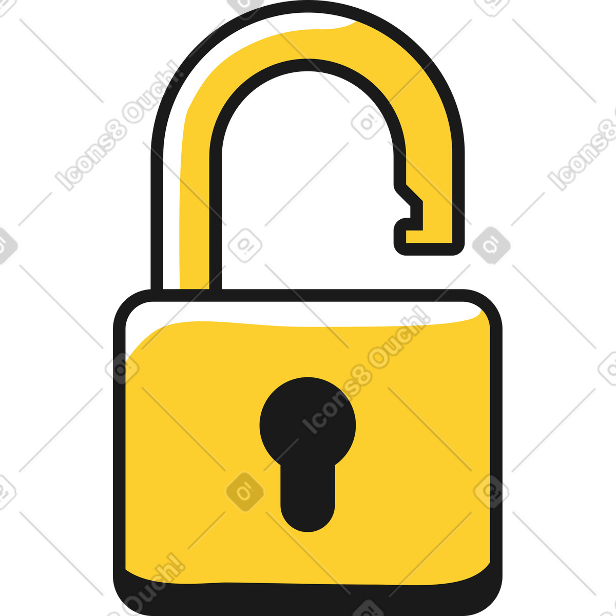 下载 Taxi 风格的 锁解锁 插画，支持 PNG、SVG 格式