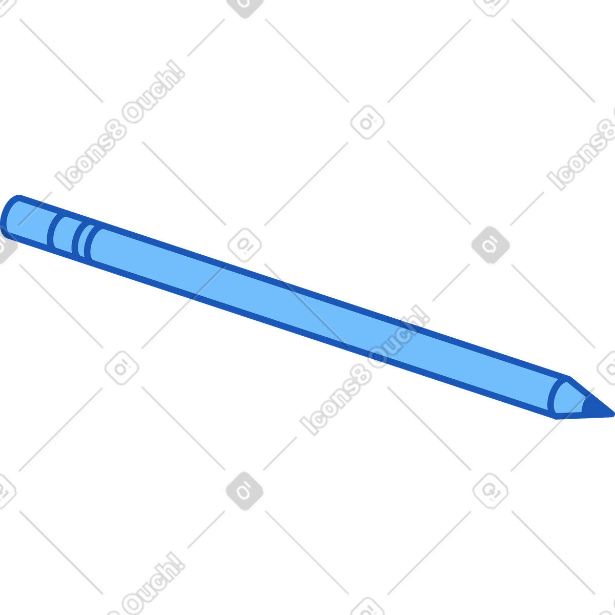 Ilustração de Lápis em no estilo Storyline para baixar em PNG, SVG