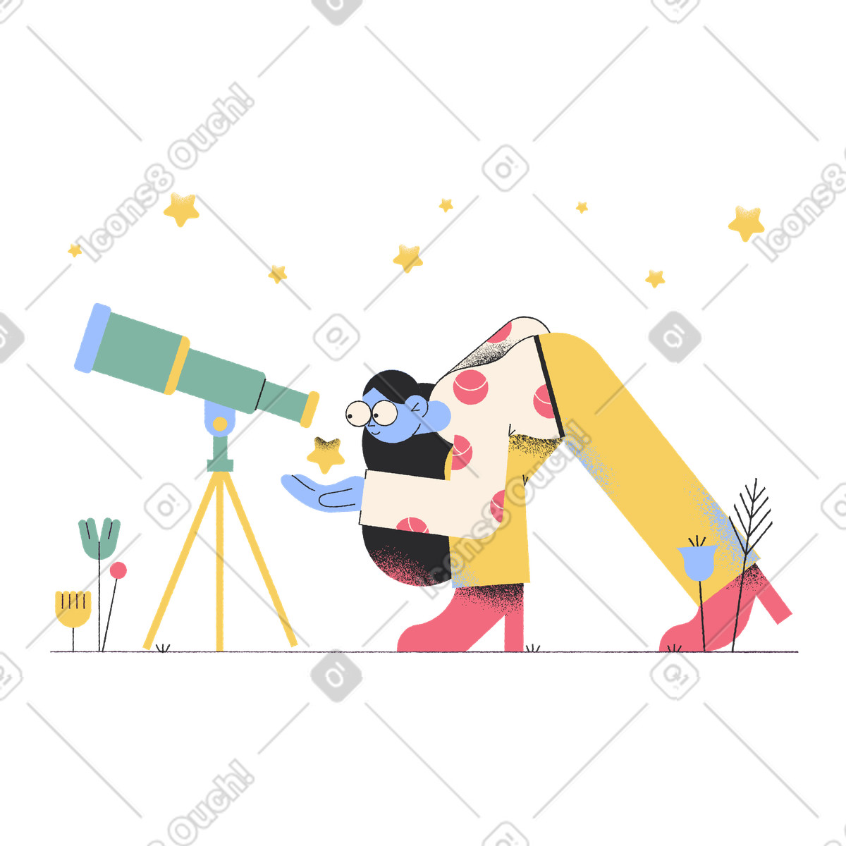 下载 Pablo 风格的 寻找地方 插画，支持 PNG、SVG 格式