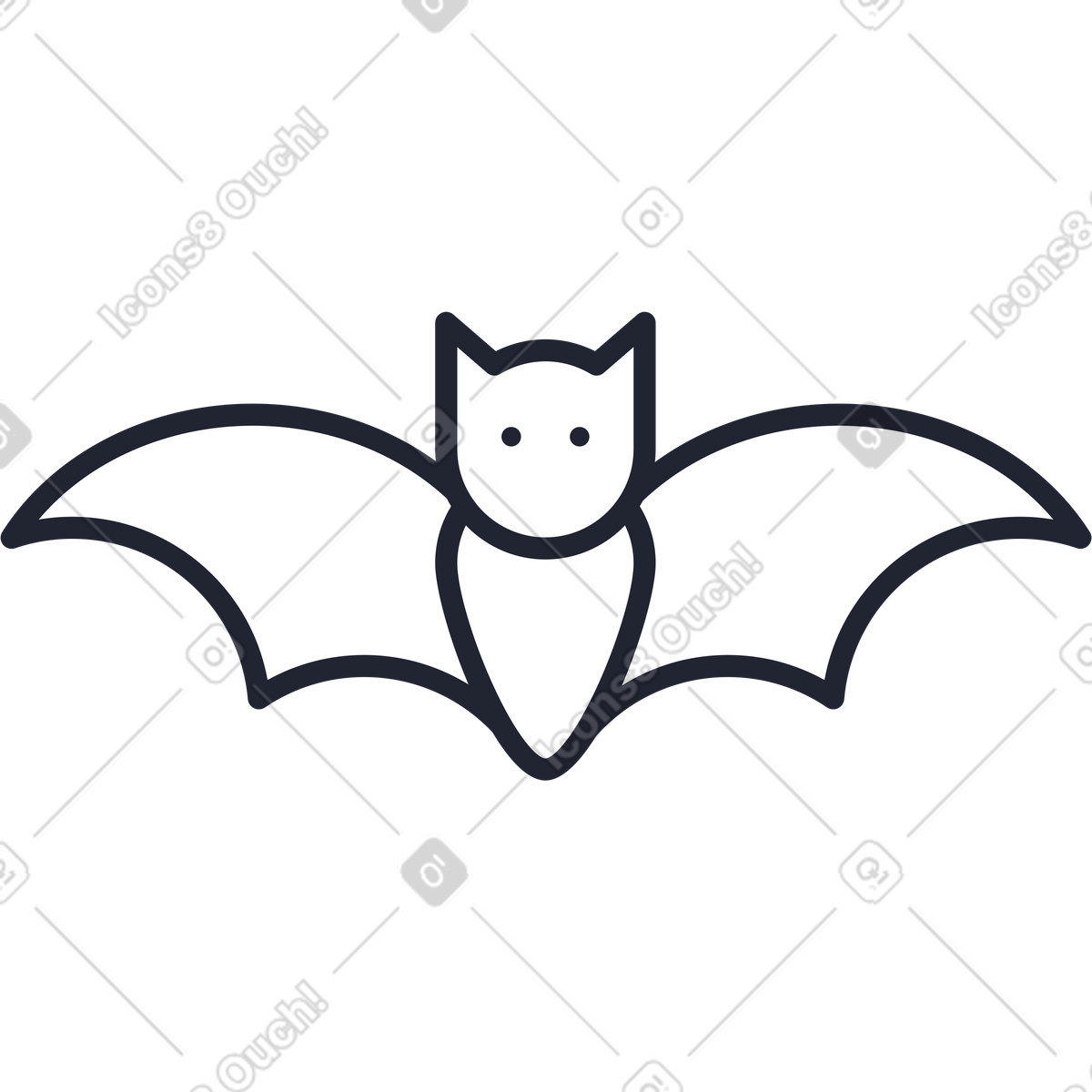 Ilustração de 1 em no estilo Pablita para baixar em PNG, SVG
