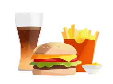 Fast food のPNGとSVGでのイラスト＆イメージ
