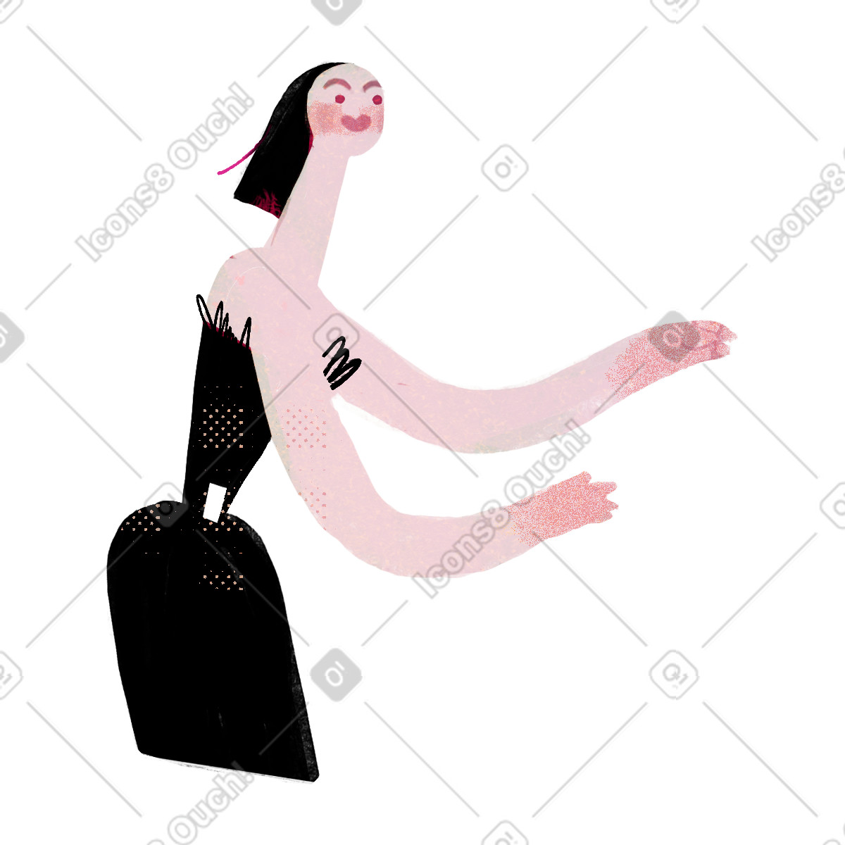 Fabulous スタイルの 夫人 のイラストをPNG、SVG形式でダウンロード