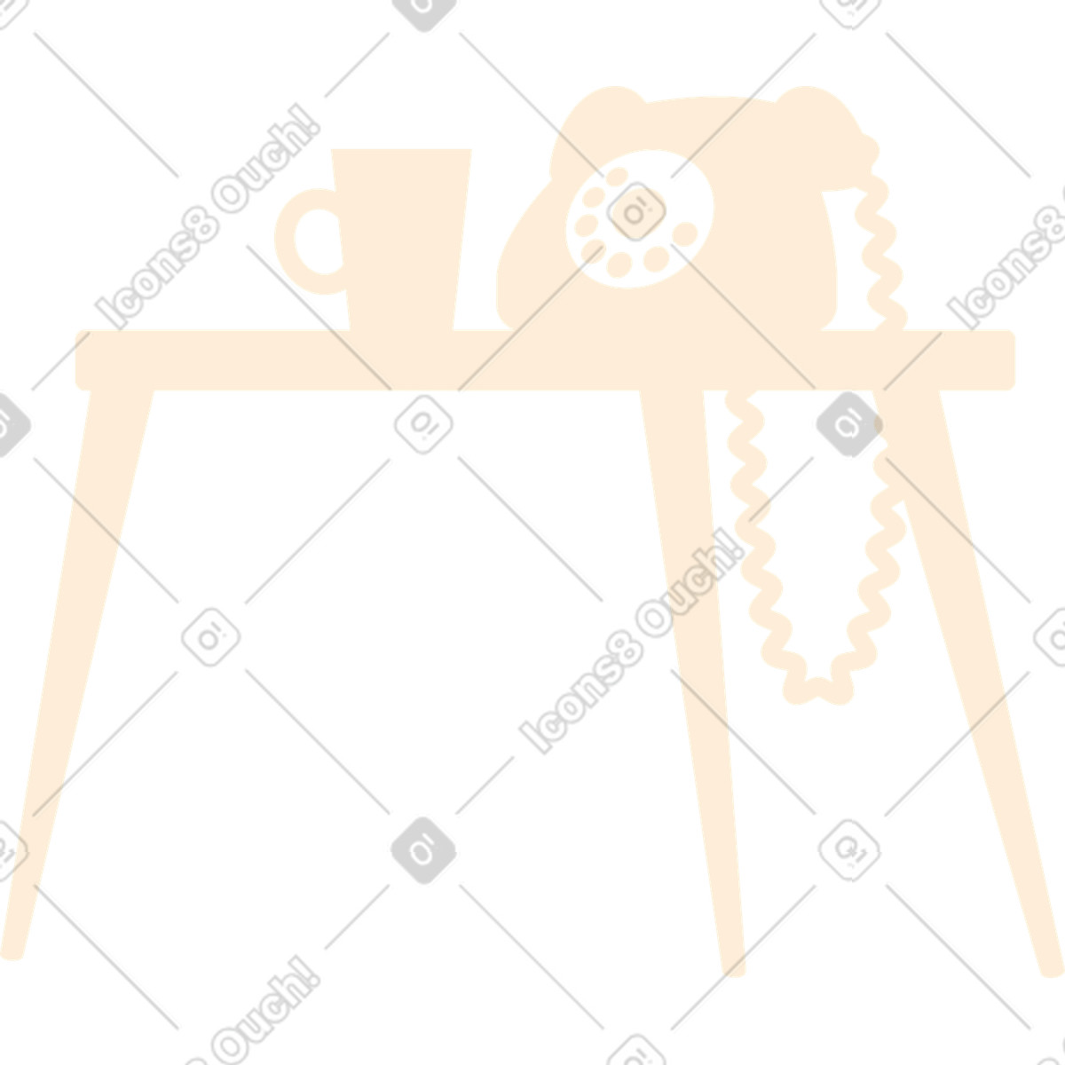 下载 Rubber 风格的 表 插画，支持 PNG、SVG 格式