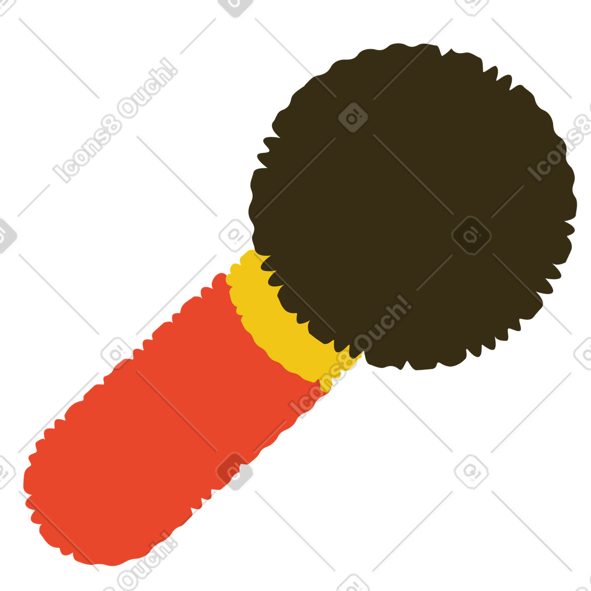 Bermuda スタイルの マイクロフォン のイラストをPNG、SVG形式でダウンロード