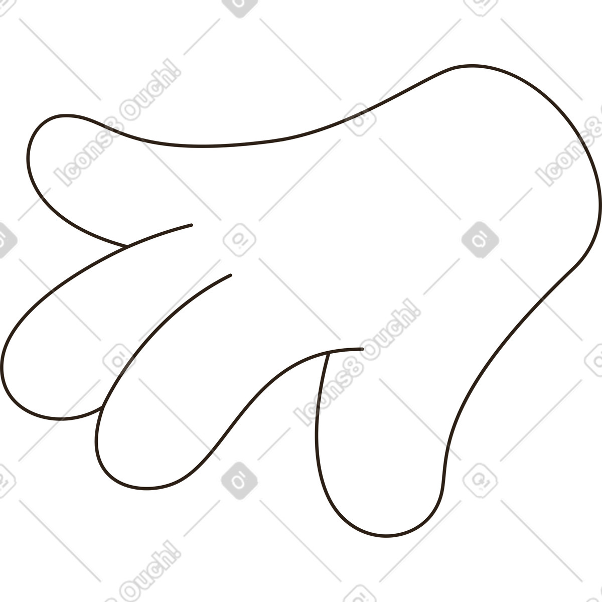 下载 Plain 风格的 手 插画，支持 PNG、SVG 格式
