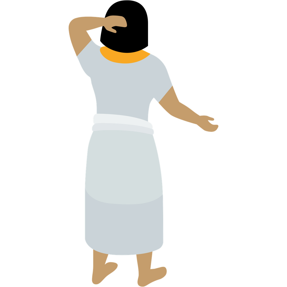Egyptian woman illustrazione in stile Fogg scarica in PNG, SVG