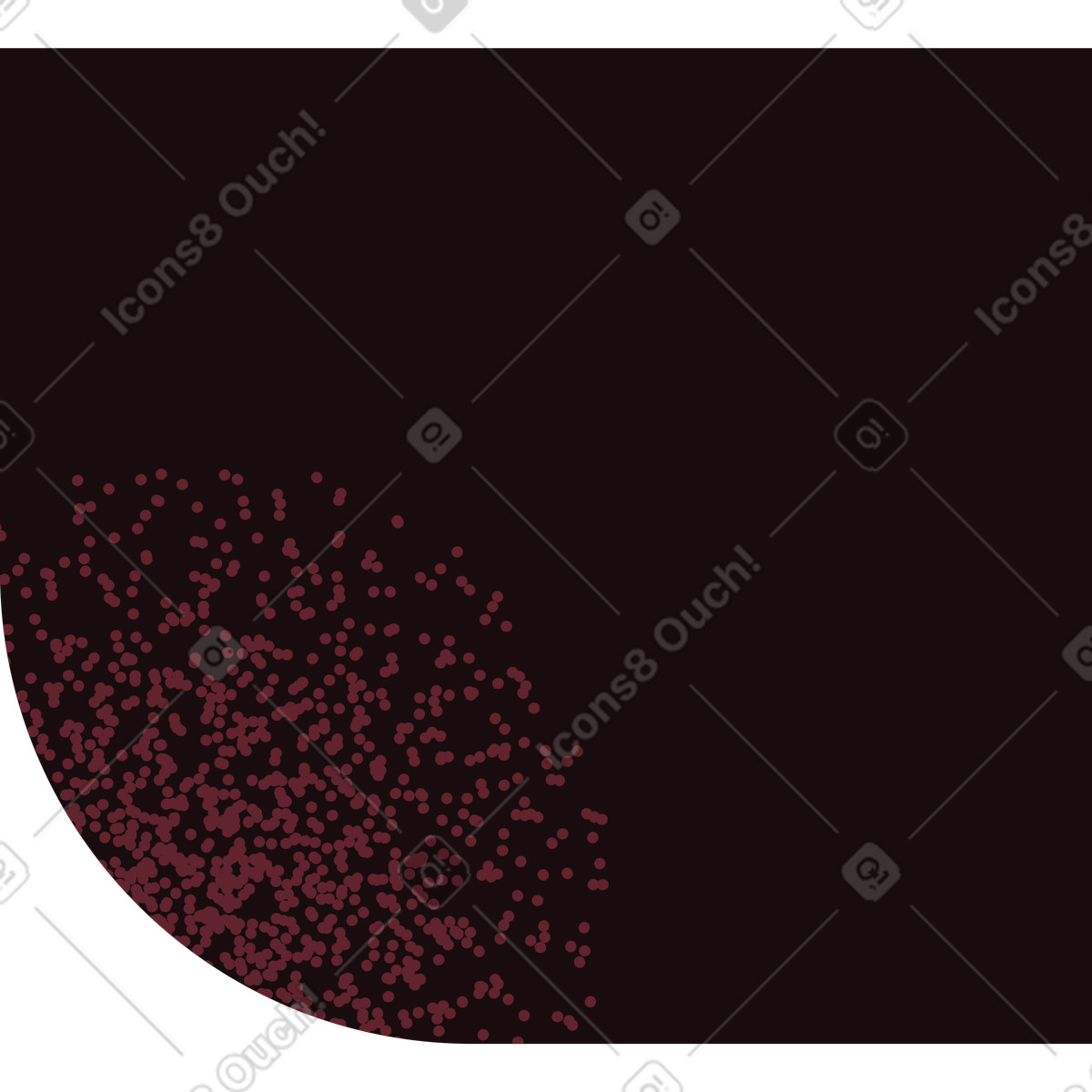 Black shape illustration in Delight style download in PNG, SVG