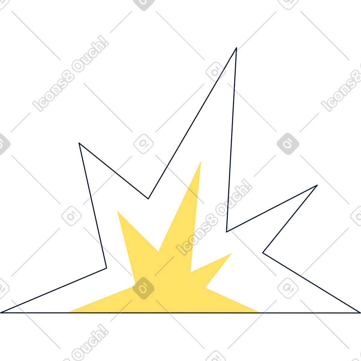 Flash illustration in Teal style download in PNG, SVG
