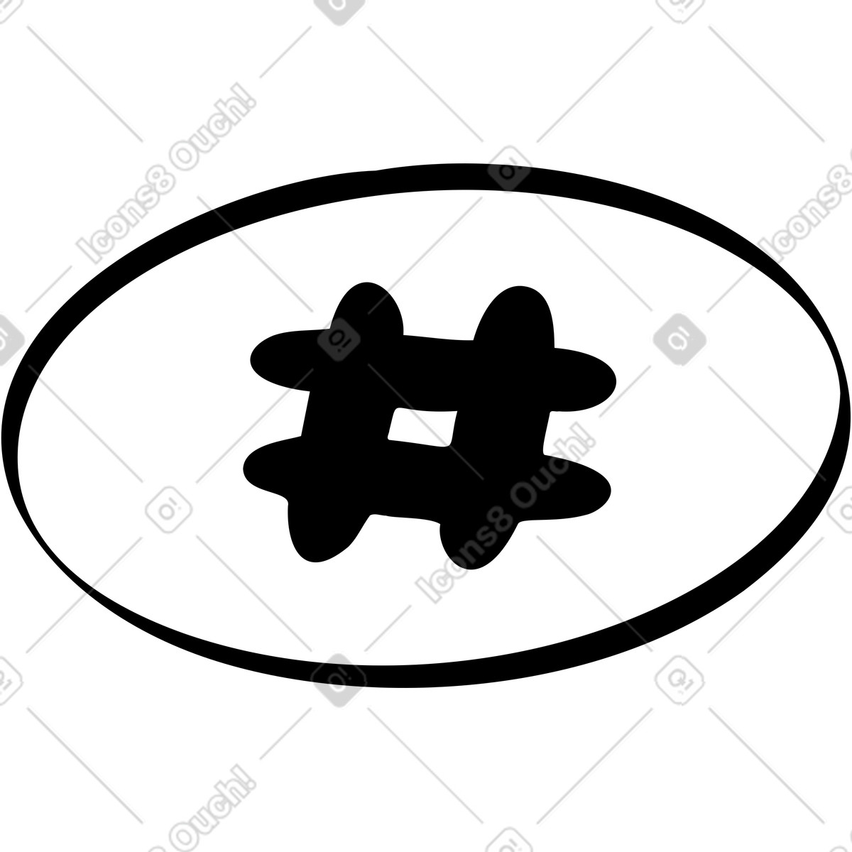 Ilustración Etiqueta en estilo Journal a descargar en PNG y SVG