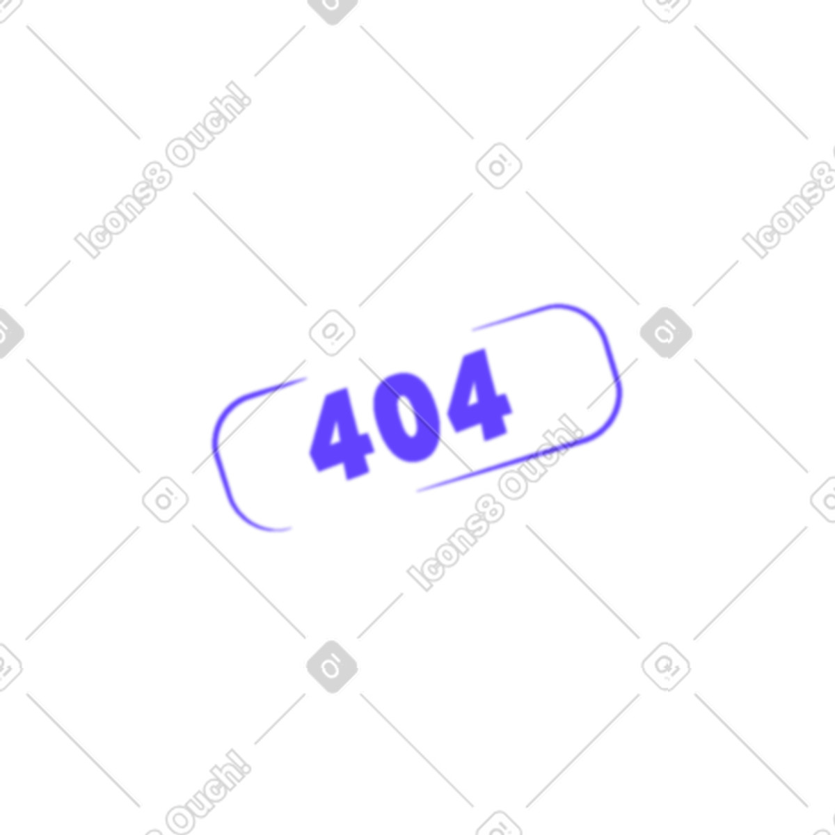 Error button illustration in Pure style download in PNG, SVG