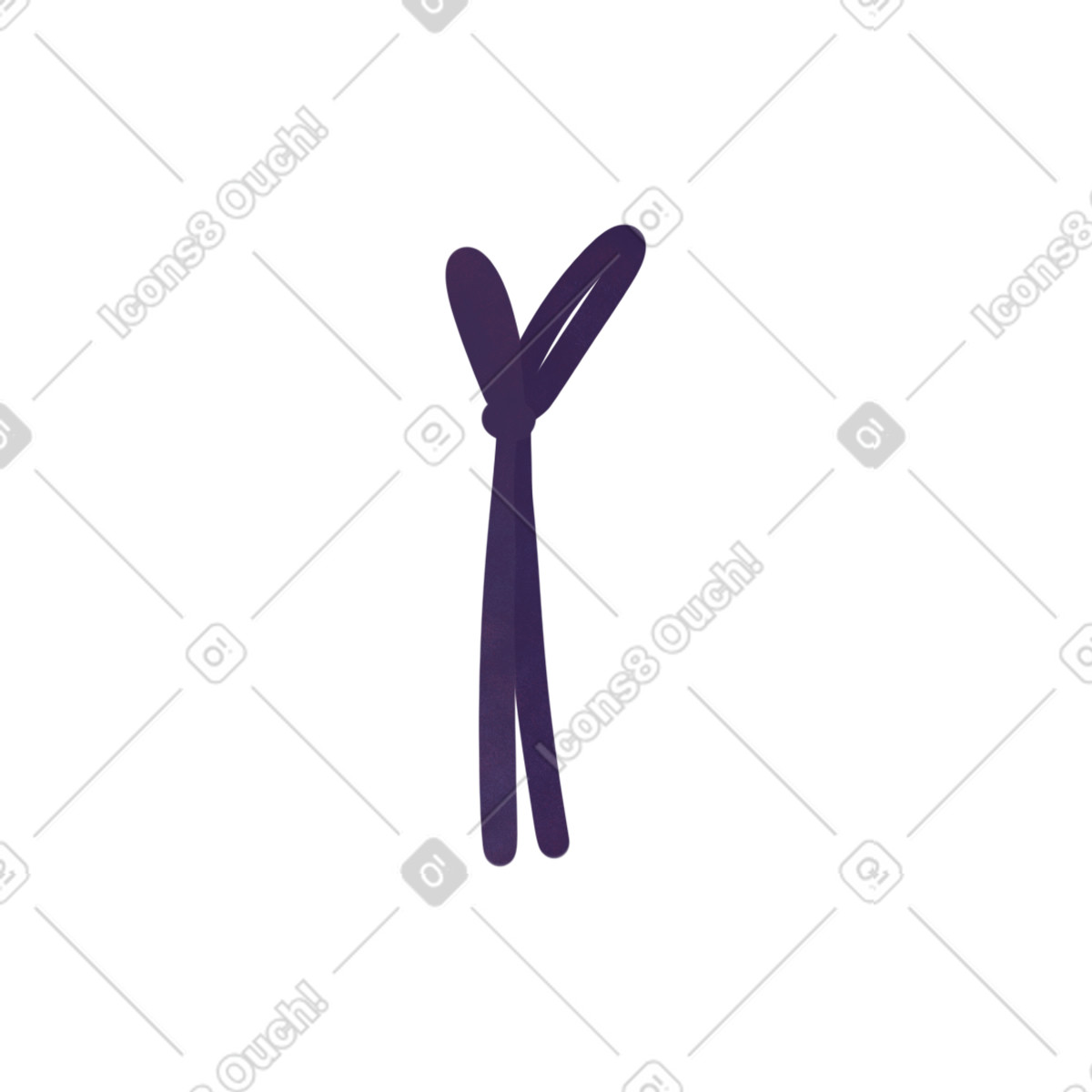 Seil-Illustration im Papery-Stil als Download in PNG, SVG